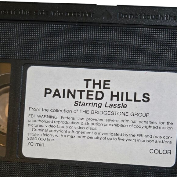 Lassie The Painted Hills VHS Collectors Edition 1989 Color Family Movie - Picture 4 of 11
